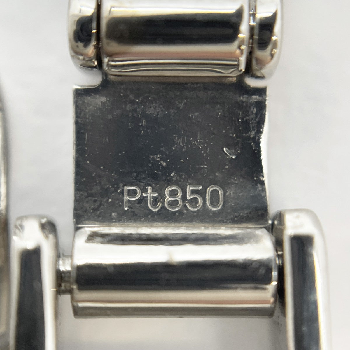 【5khg003】喜平 ブレスレット Pt850 プラチナ 6面 ダブル 17.5cm 26.2g キヘイ【中古】メンズ レディース ユニセックス