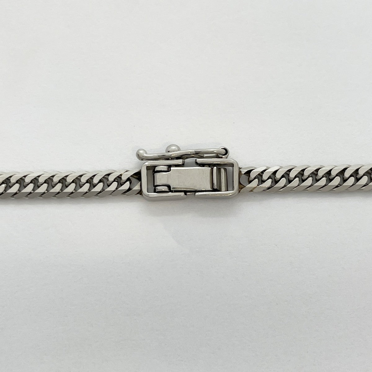 【5khg007】喜平 ネックレス Pt850 プラチナ 6面 ダブル 50.3cm 20.5g キヘイ【中古】メンズ レディース ユニセックス