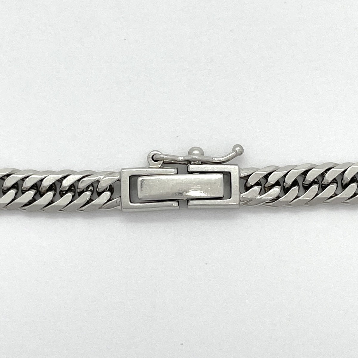 【5khg015】喜平 ネックレス Pt850 プラチナ 6面 ダブル 50.4cm 30.9g キヘイ【中古】メンズ レディース ユニセックス