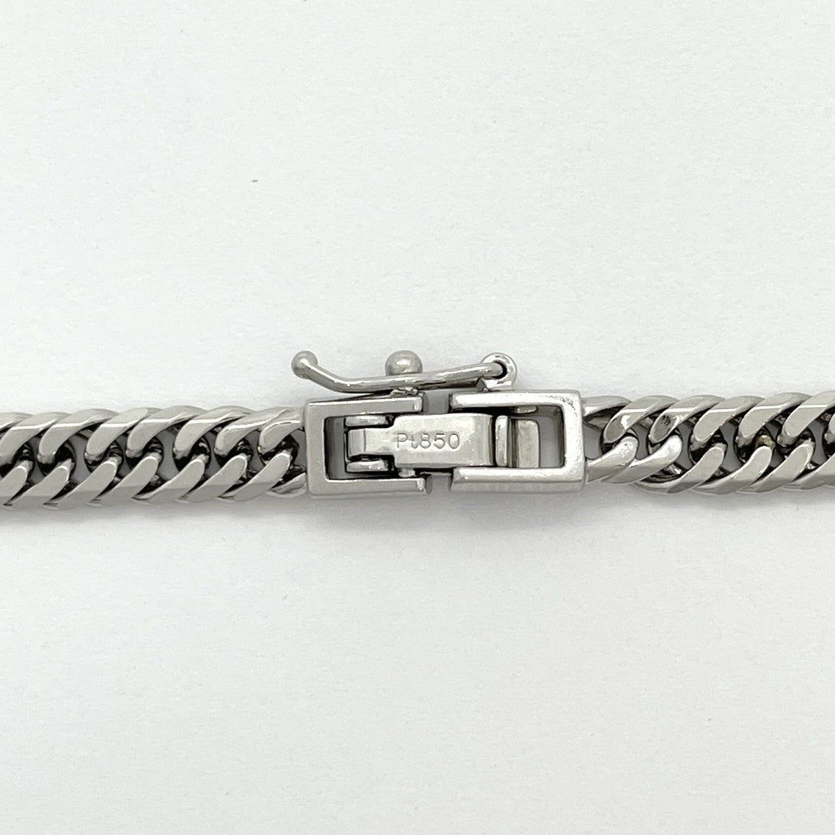 【5khg015】喜平 ネックレス Pt850 プラチナ 6面 ダブル 50.4cm 30.9g キヘイ【中古】メンズ レディース ユニセックス