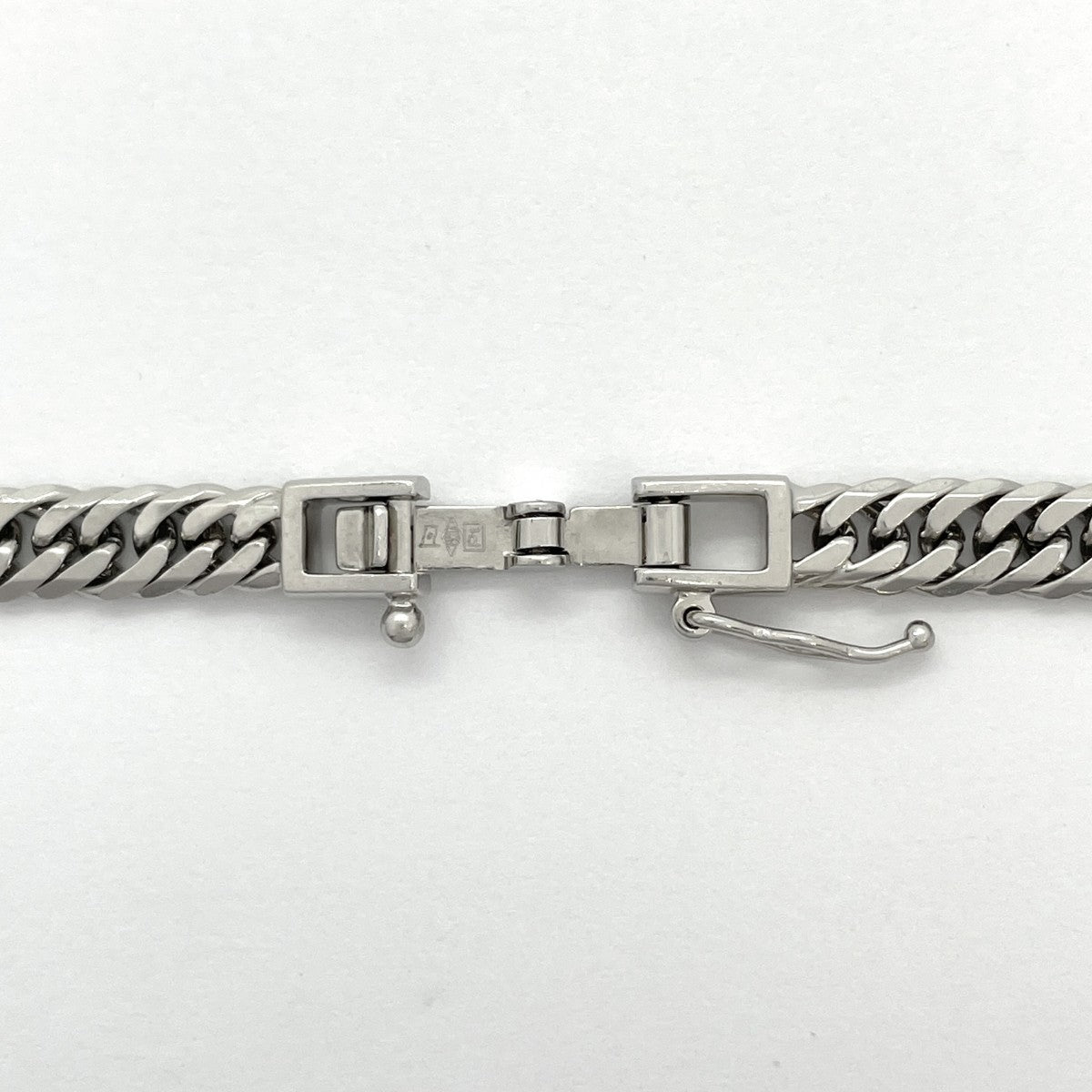 【5khg015】喜平 ネックレス Pt850 プラチナ 6面 ダブル 50.4cm 30.9g キヘイ【中古】メンズ レディース ユニセックス