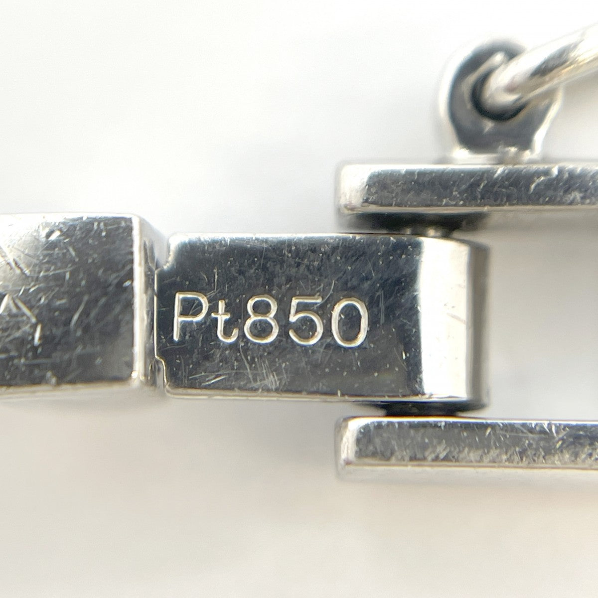 【5khg021】喜平 ネックレス Pt850 プラチナ 6面 ダブル 50.8cm 31.1g キヘイ【中古】メンズ レディース ユニセックス