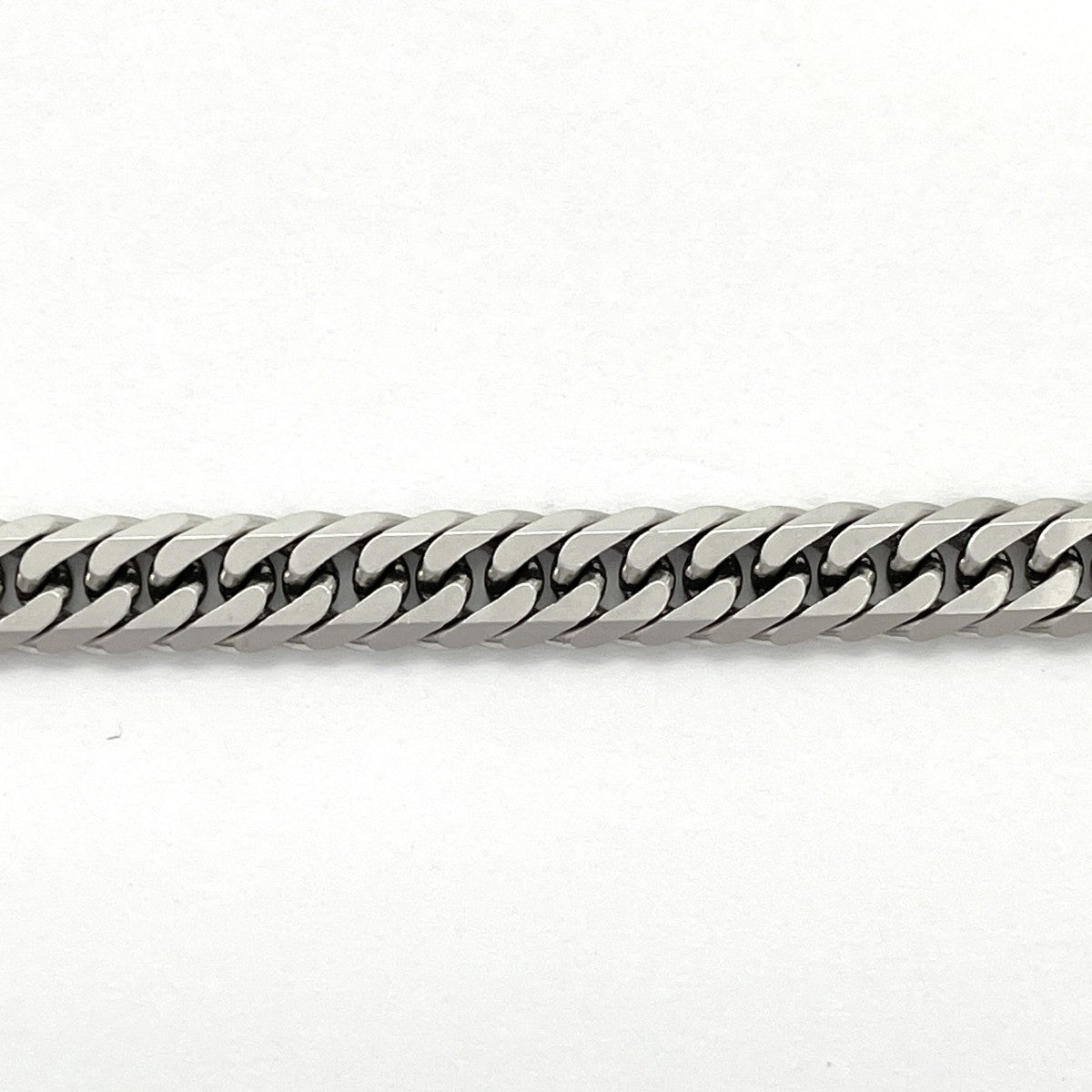 【5khg028】喜平 ブレスレット Pt850 プラチナ 6面 ダブル 20.4cm 20.1g キヘイ【中古】メンズ レディース ユニセックス