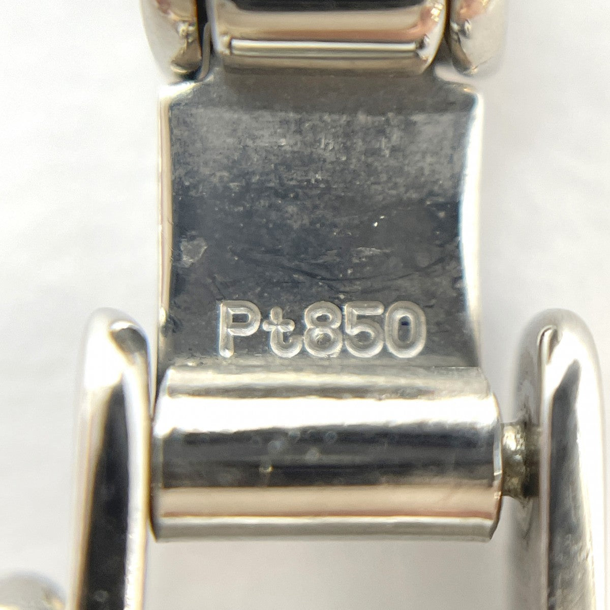 【5khg028】喜平 ブレスレット Pt850 プラチナ 6面 ダブル 20.4cm 20.1g キヘイ【中古】メンズ レディース ユニセックス