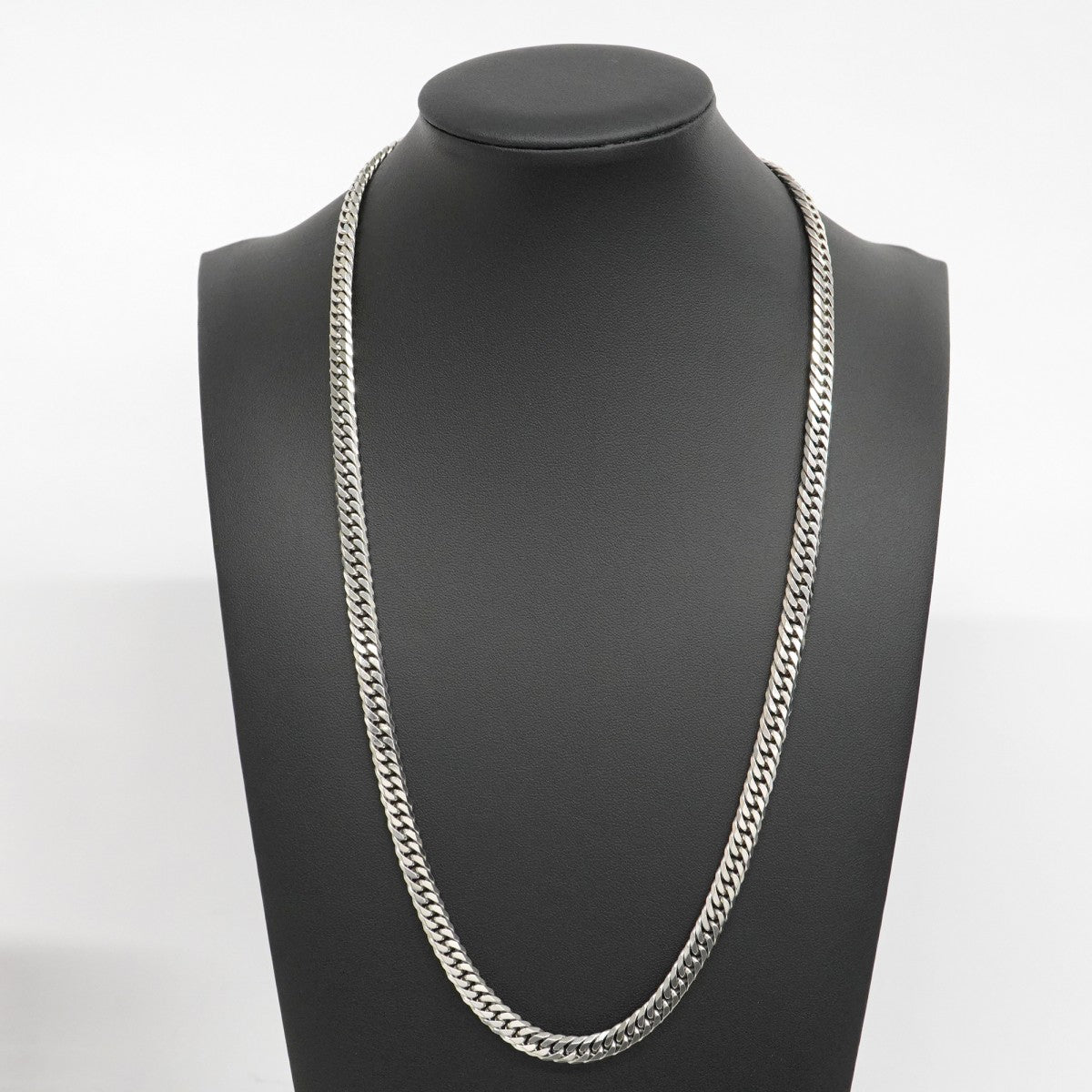 【5khi038】喜平 ネックレス Pt900 プラチナ 6面 ダブル 61cm 101.1g キヘイ【中古】メンズ レディース ユニセックス