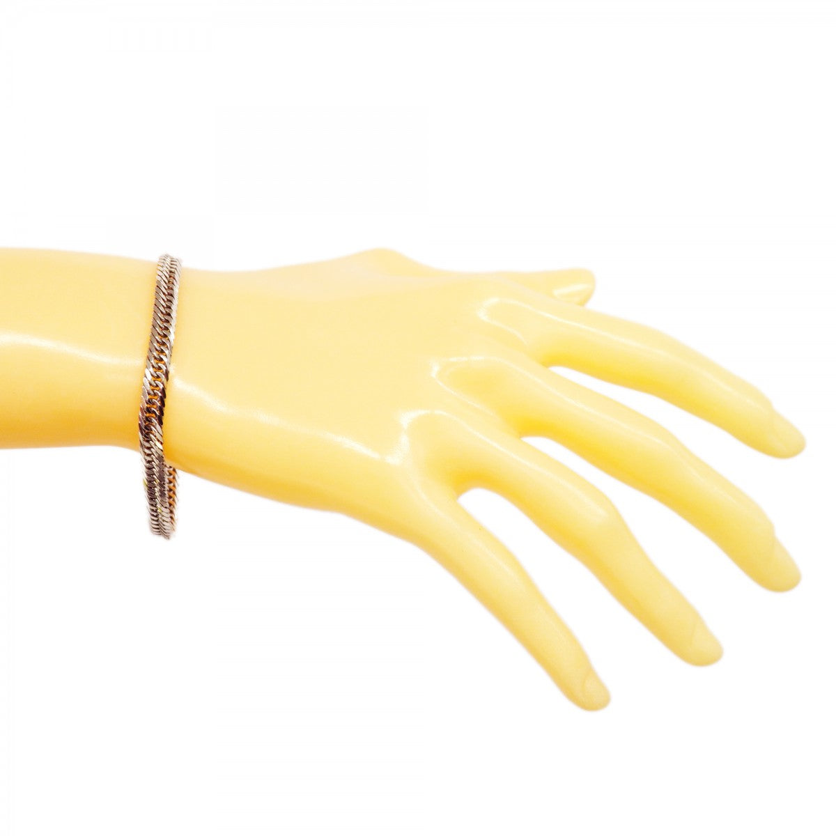 【5khi051】喜平 ブレスレット Pt900 プラチナ 8面 トリプル 18.7cm 20.6g キヘイ【中古】メンズ レディース ユニセックス