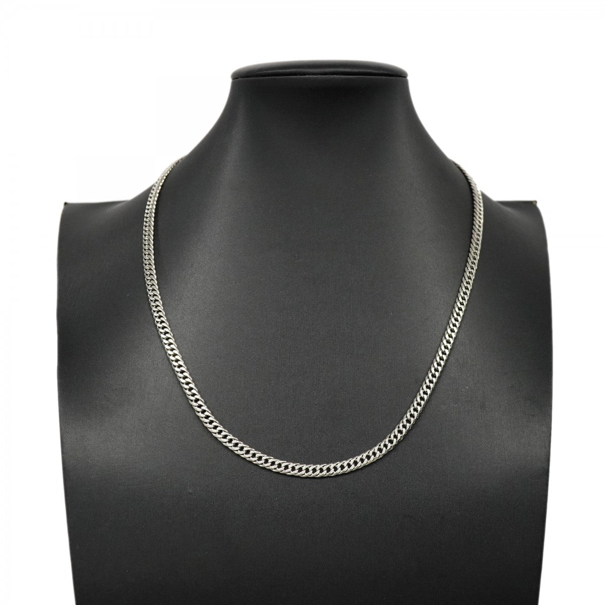 【5khm024】喜平 ネックレス Pt900 プラチナ 6面 ダブル 48.4cm 33.2g キヘイ【中古】メンズ レディース ユニセックス