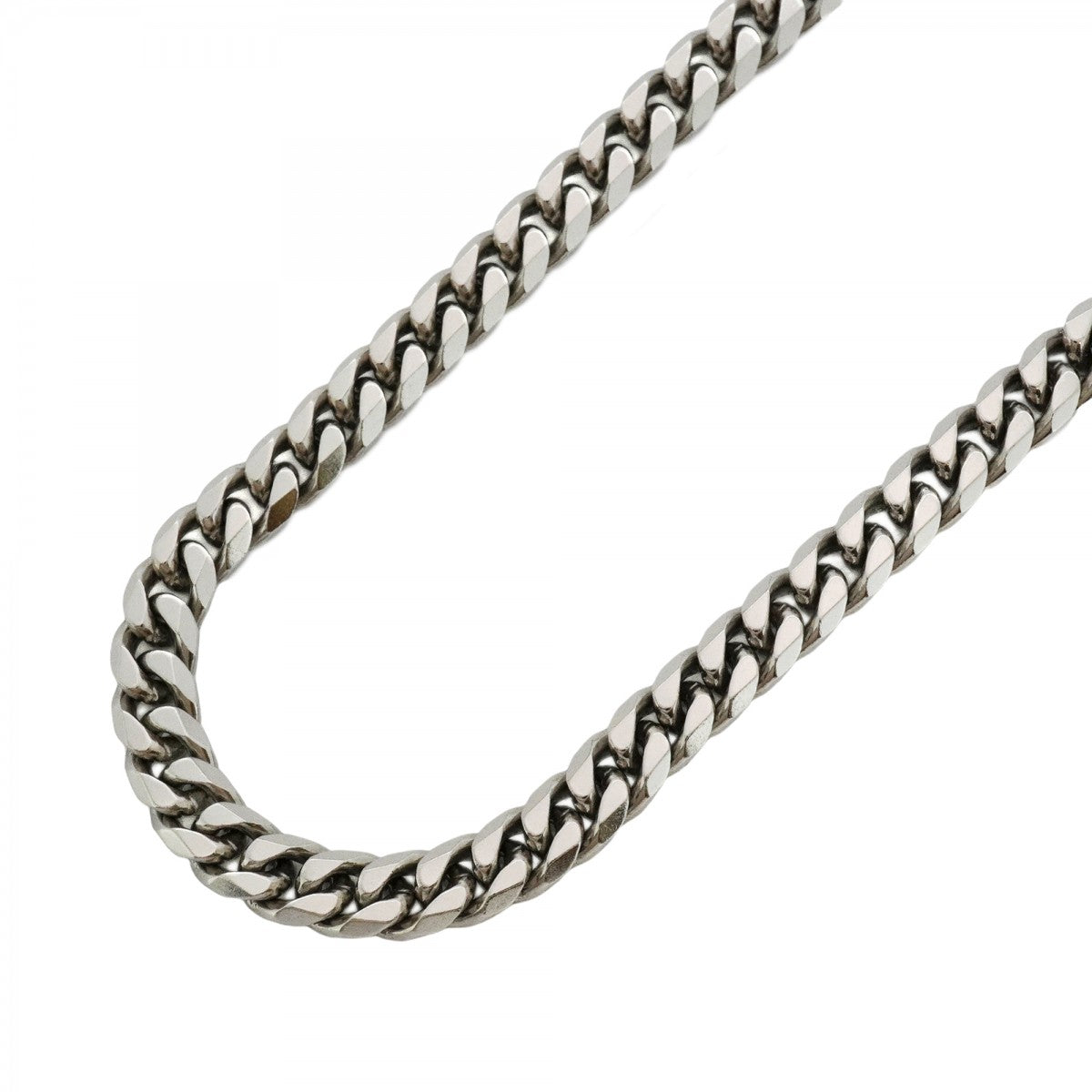 Pt850 ネックレス　中古品　昭和レトロ 5kho078】喜平 ネックレス Pt850 プラチナ 8面 シングル 51.4cm 100.1g