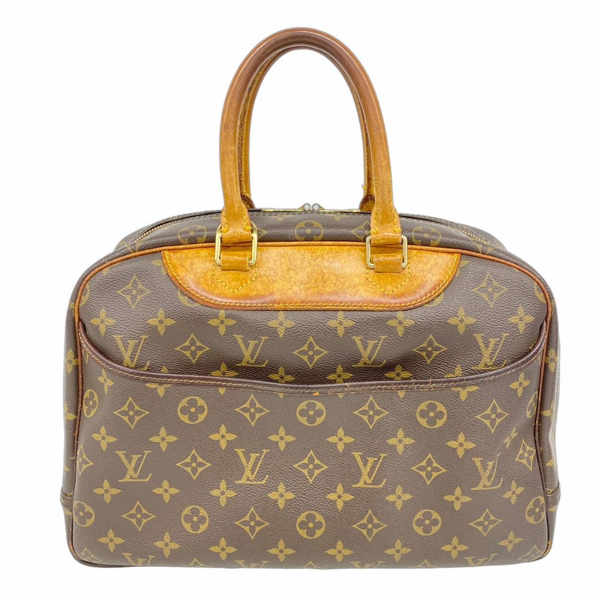 【ネームタグ付き】ルイヴィトン ドーヴィル モノグラム ハンドバッグ ルイヴィトン LOUIS VUITTON トゥルーヴィル モノグラム