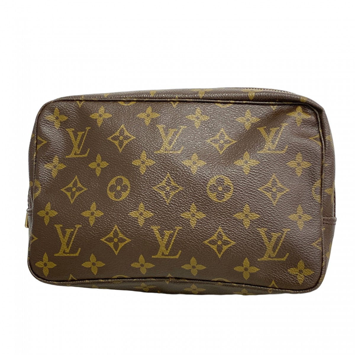 LOUISVUITTON トゥルーストワレット　ポーチ　モノグラム　ヴィンテージ LOUIS VUITTON - LOUIS VUITTON ヴィンテージ 布タグ トゥルー