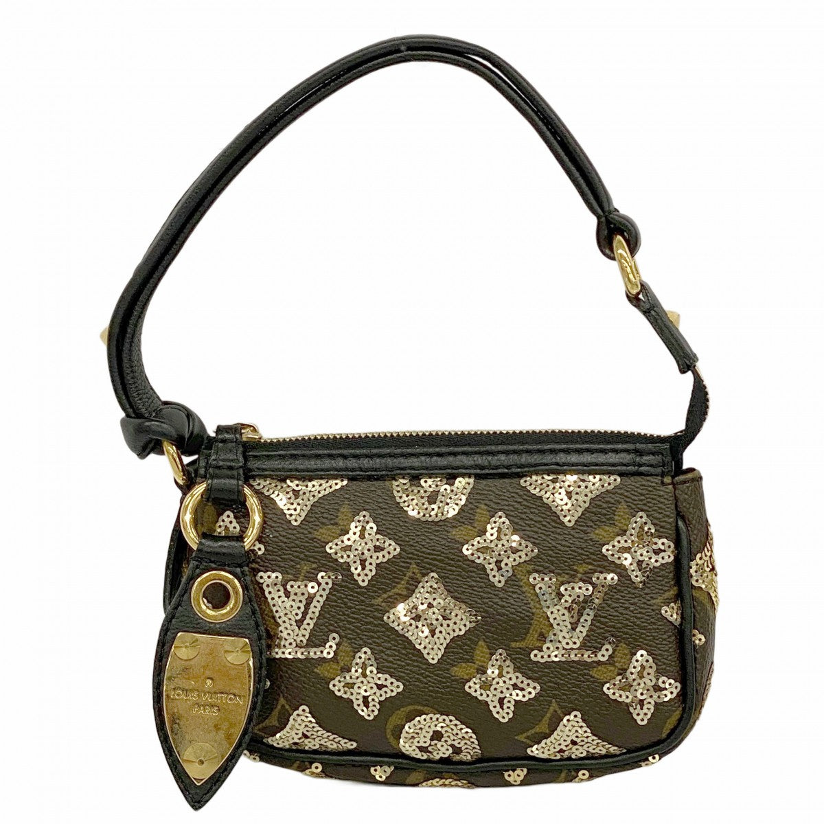 5mb1232-h】ルイヴィトン ポーチ モノグラム・エクリプス ミニ