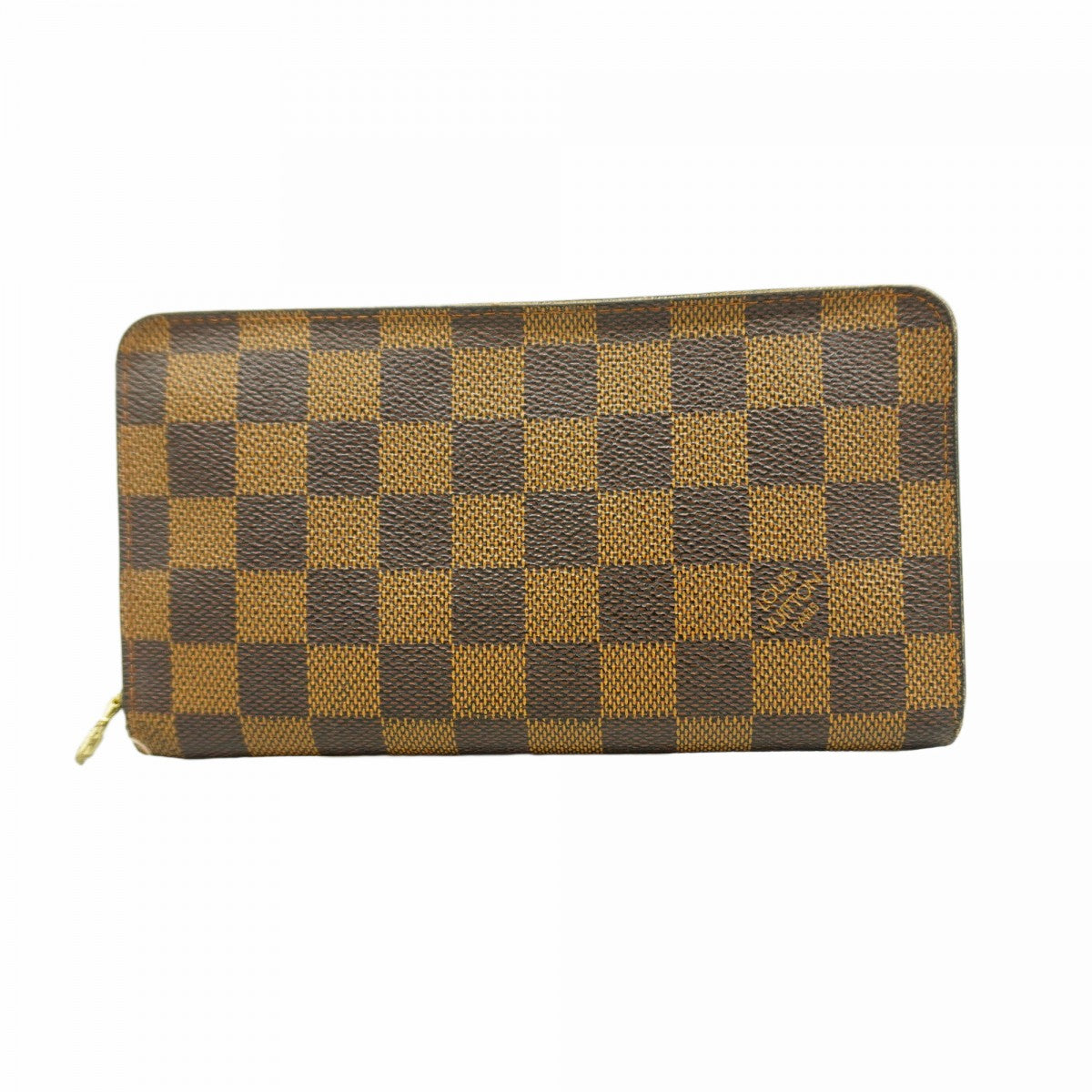 5mb1668】ルイヴィトン 長財布 ダミエ ポルトモネジップ N61728