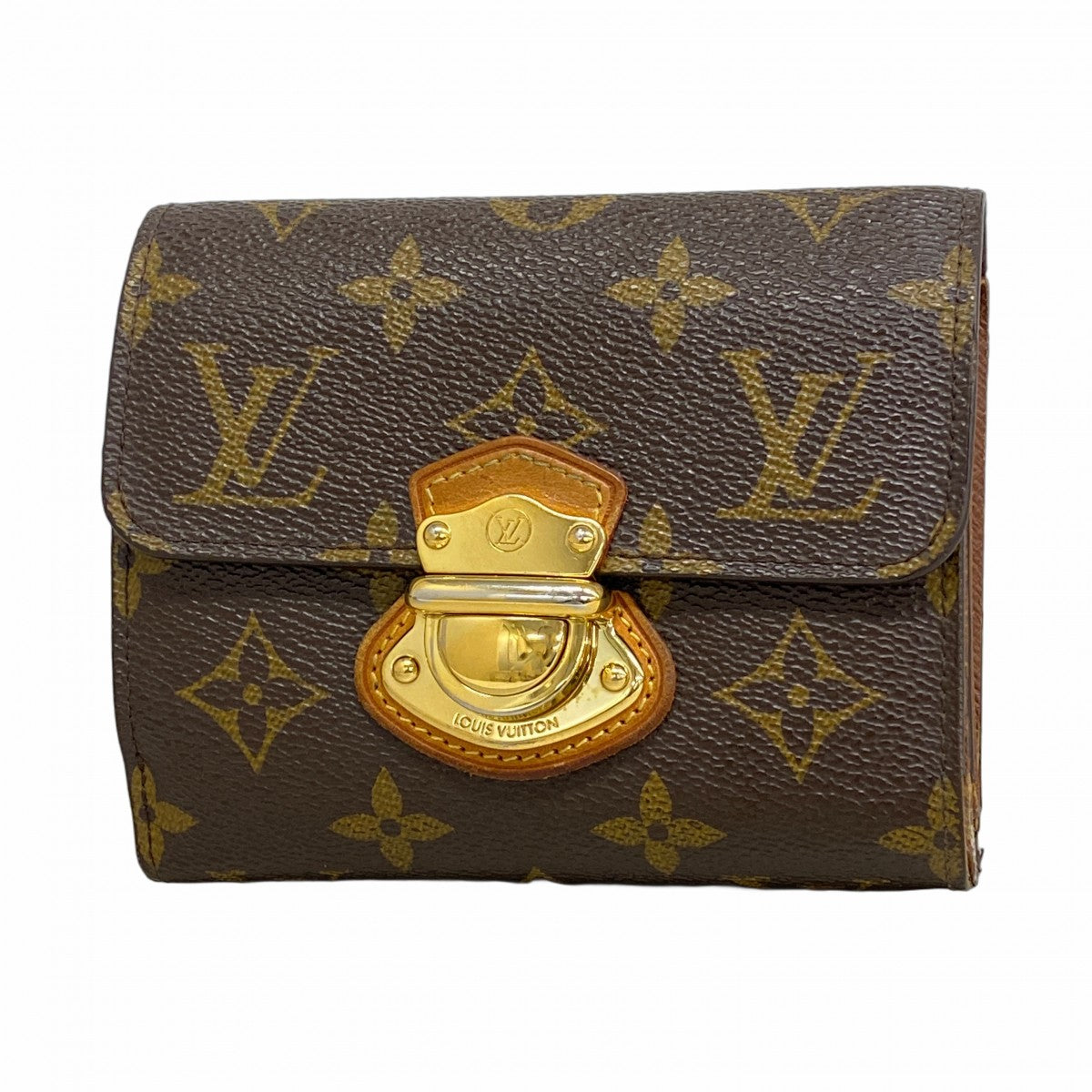 【美品】LOUIS VUITTON モノグラム　ポルトフォイユ　三つ折り財布 ルイヴィトン LOUIS VUITTON モノグラム ポルトフォイユ