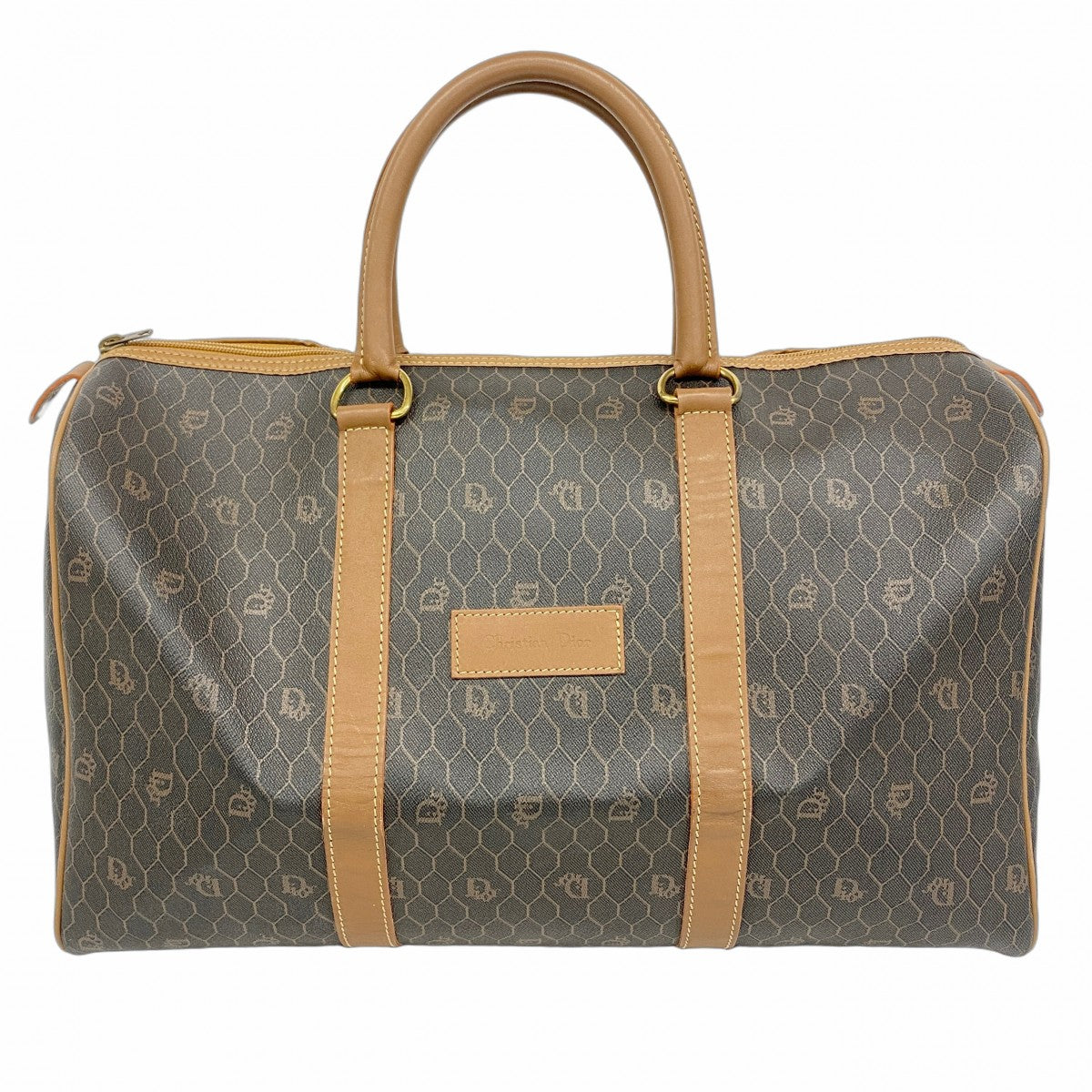 【良品】クリスチャンディオール　ボストンバッグ　　トロッター　ハニカム柄　PVC 楽天市場】【Christian Dior】クリスチャンディオール ハニカム