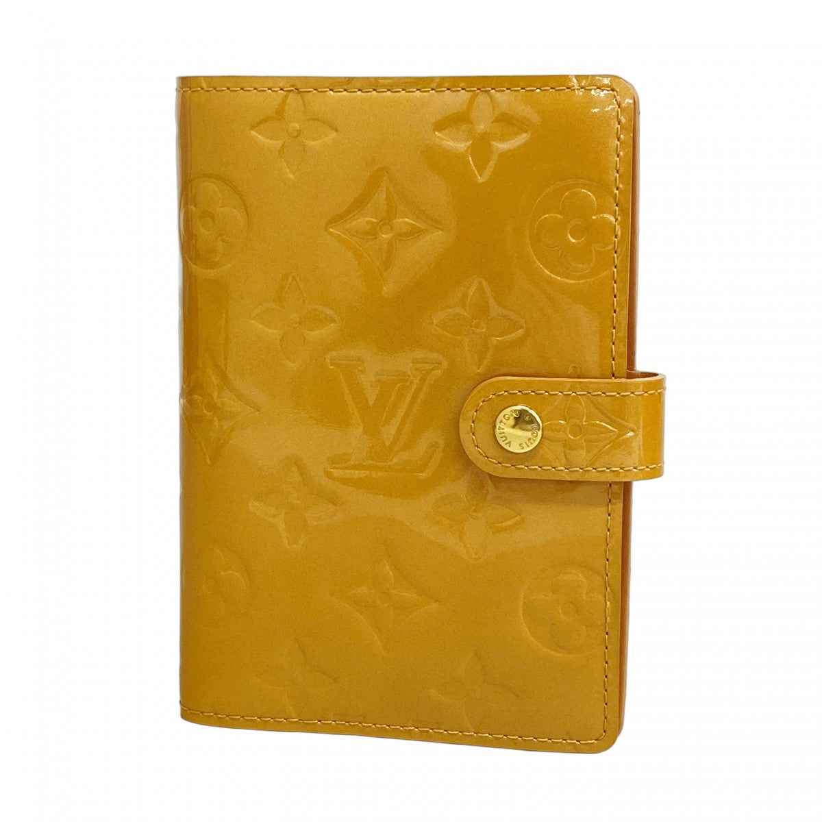 美品　ルイヴィトン　ヴェルニベージュ手帳カバー 正規店購入LOUIS VUITTONルイヴィトンヴェルニベージュ手帳