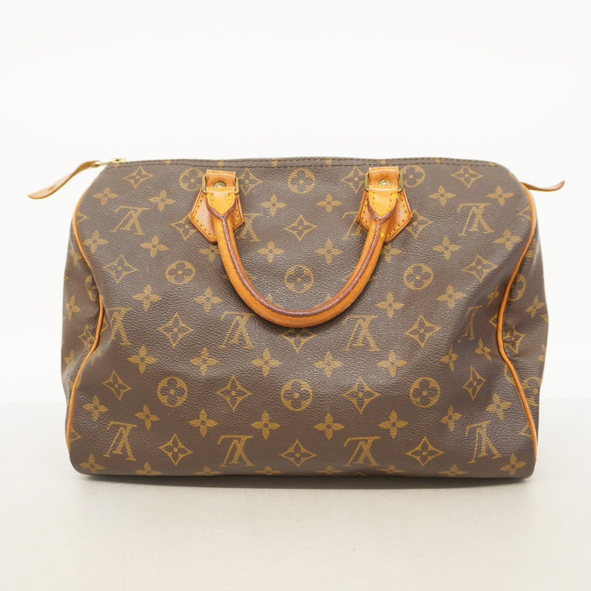 【5mc2428-h】ルイヴィトン ハンドバッグ モノグラム スピーディ30 M41108 ブラウン【中古】レディース