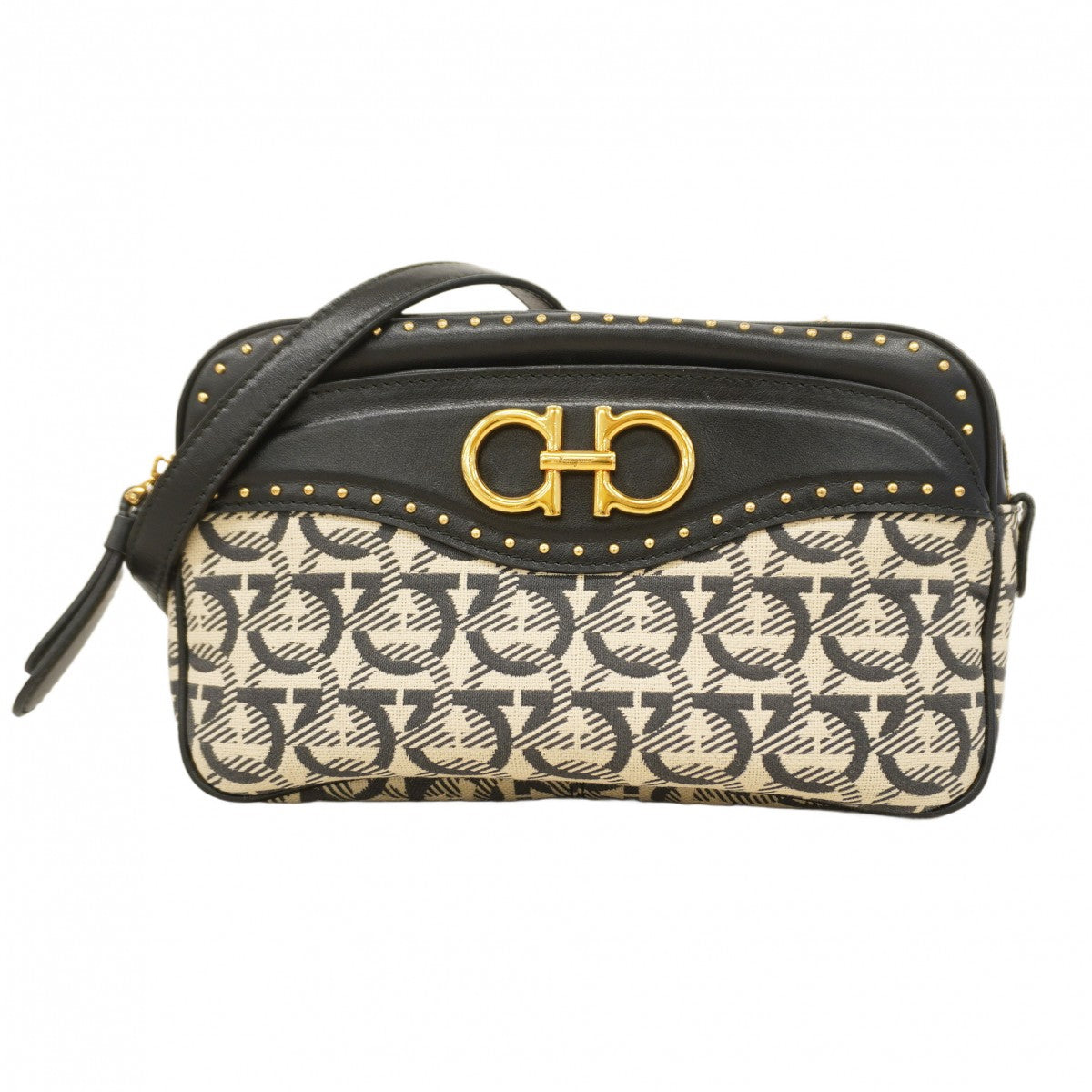 サルヴァトーレフェラガモ　新品　ガンチーニ　金具　US7.5　箱有　レザー サルヴァトーレフェラガモ 新品 箱あり US7.5 ガンチーニ 金具