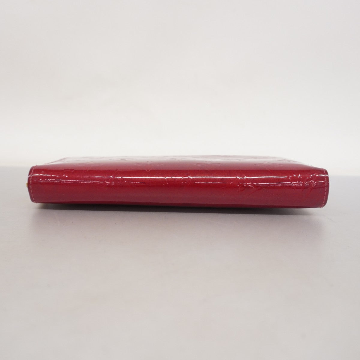 【5mc2685】ルイヴィトン 長財布 ヴェルニ ジッピーウォレット M91732 ルージュグルナディーヌ【中古】レディース