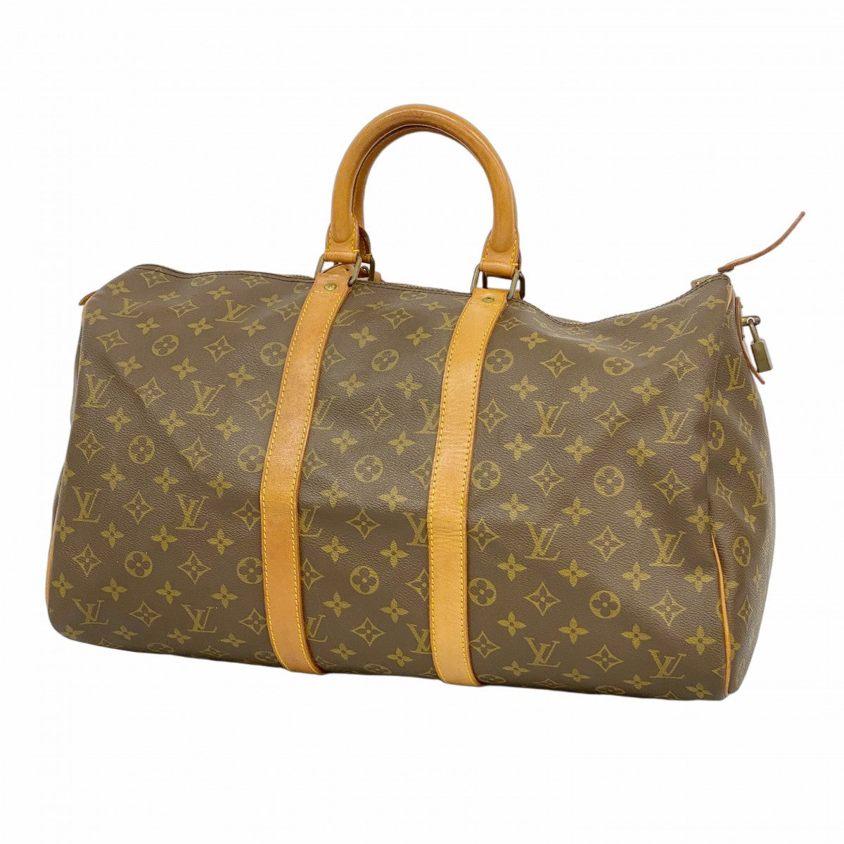 Louis Vuitton ボストンバッグ ブラウン 中型 値下げ】 Louis Vuitton ボストンバッグ 中型 ブラウン