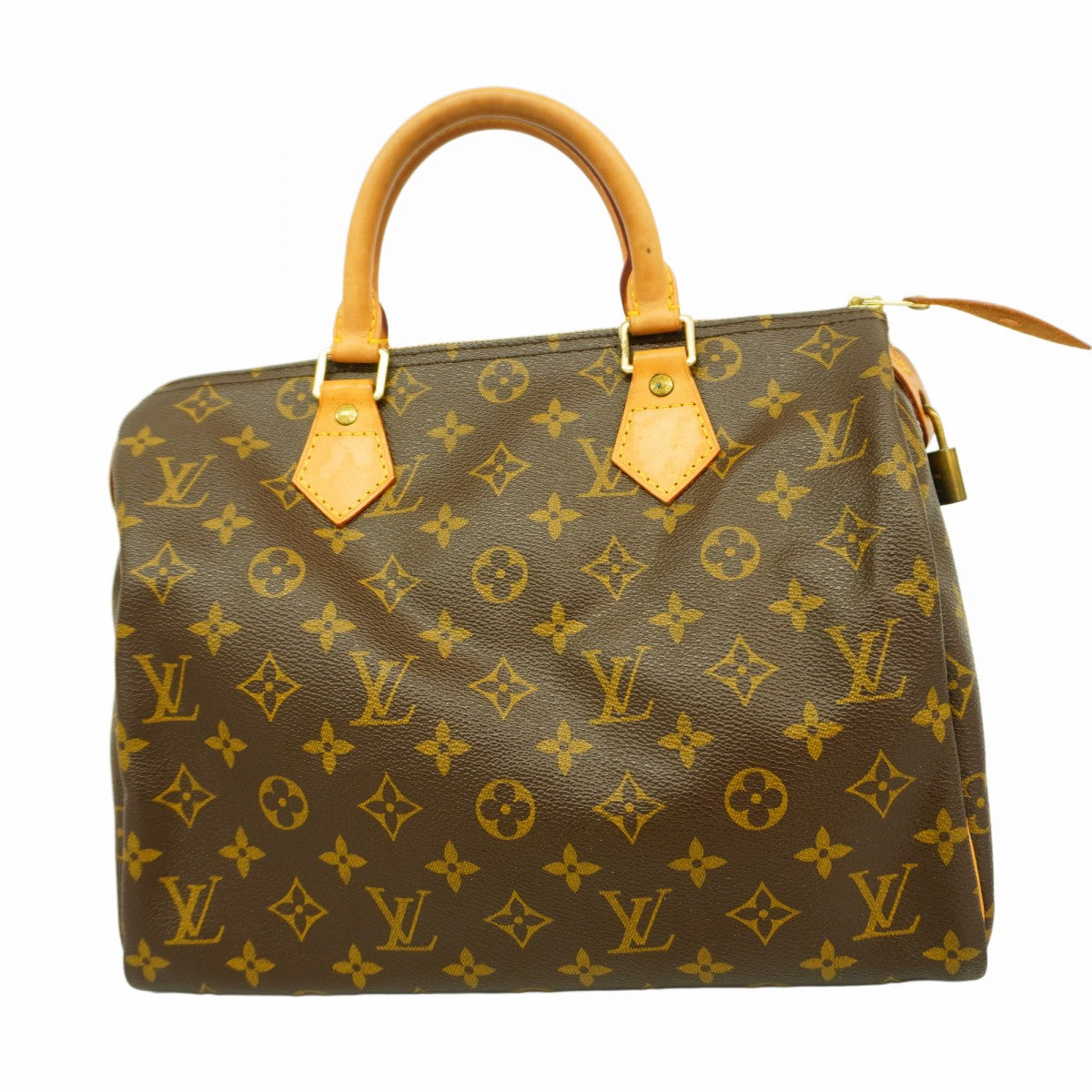 〇ルイヴィトン スピーディ30 ハンドバッグ モノグラムブラウン M41108 ルイヴィトン モノグラム スピーディ 30 新型 ブラウン M41108