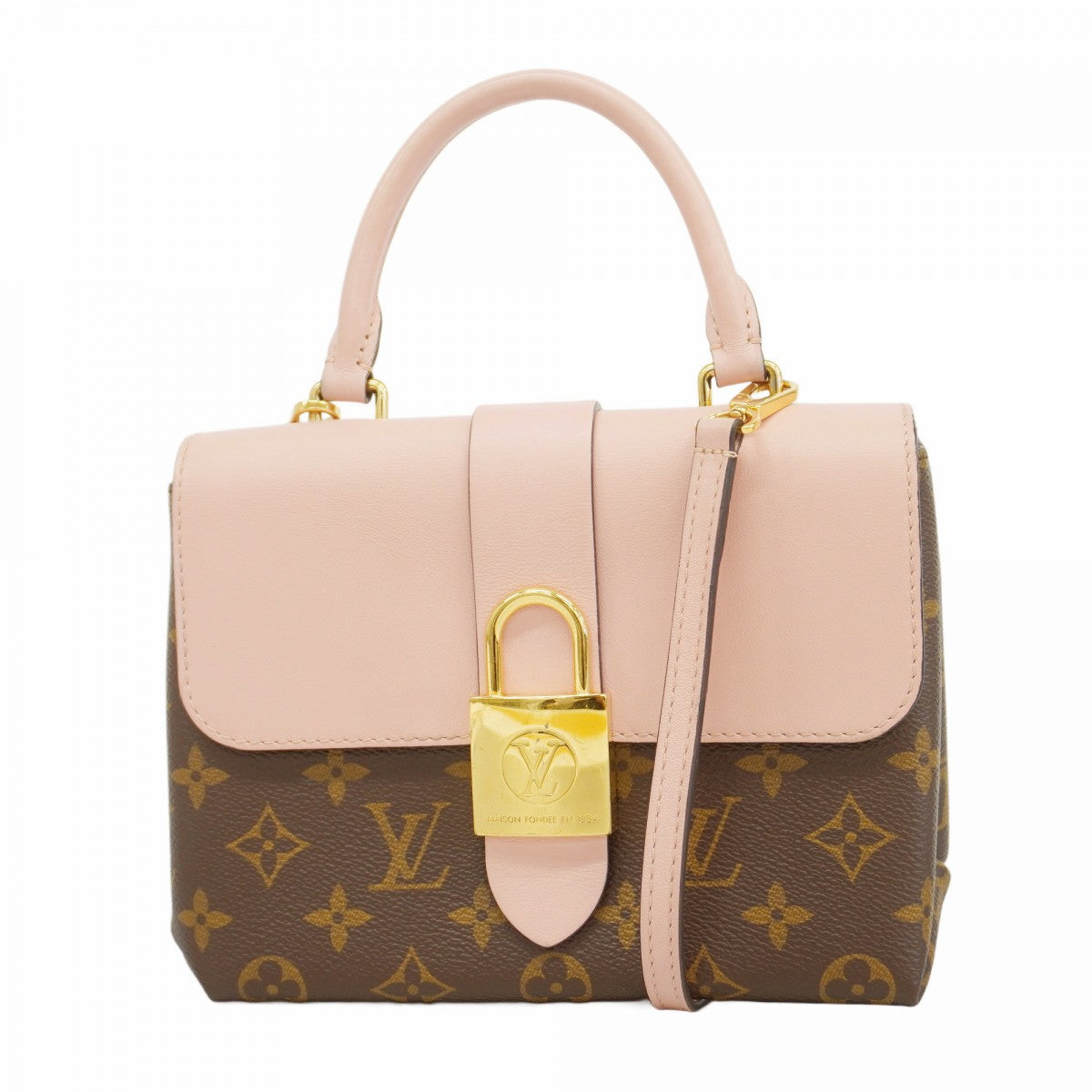 ルイヴィトン ロッキーBBローズプードル2WAYハンドショルダー M44080 LOUIS VUITTON 【美品】ルイヴィトン モノグラム ロッキーBB