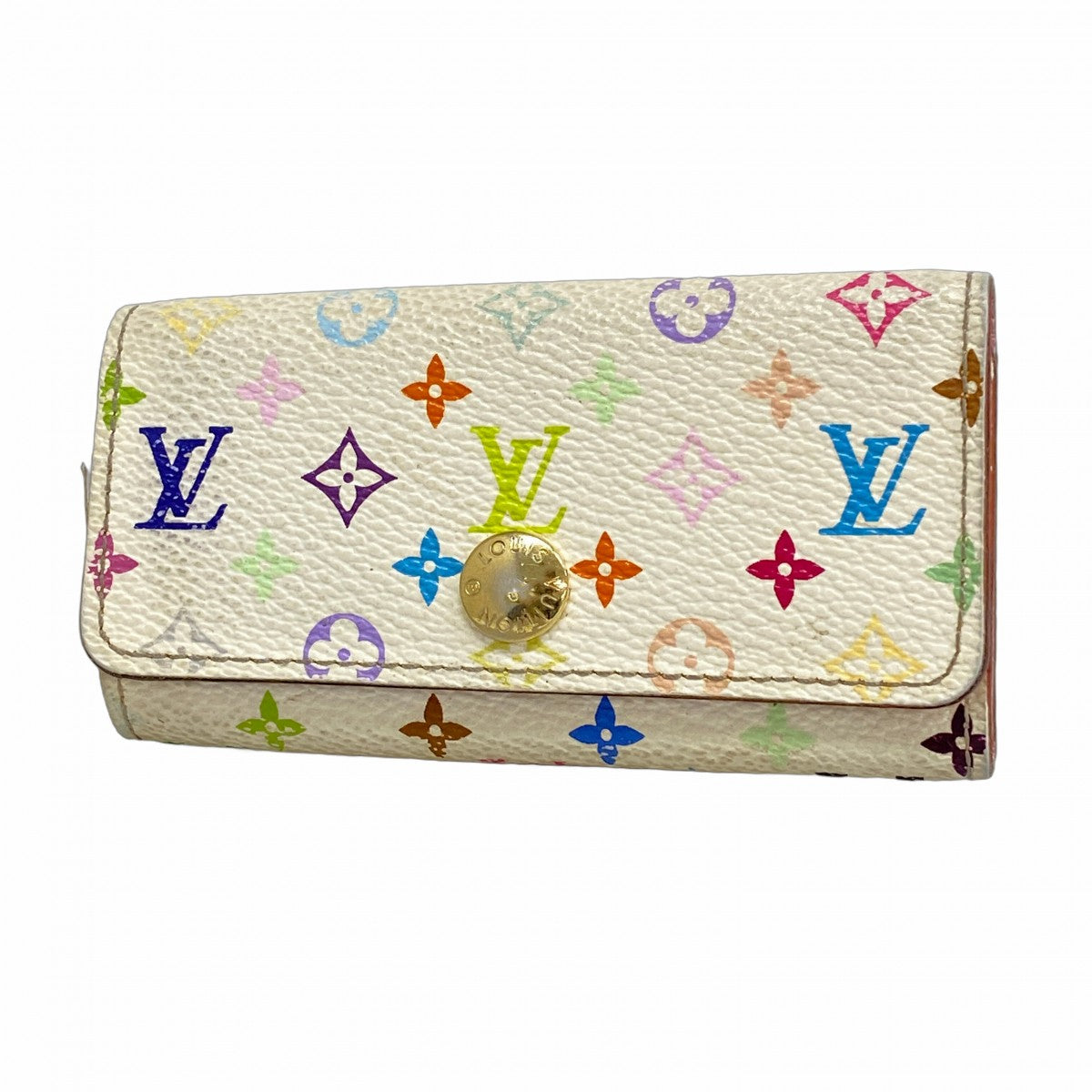【美品】Louis Vuitton ケース 5mc3815】ルイヴィトン キーケース モノグラム・マルチカラー