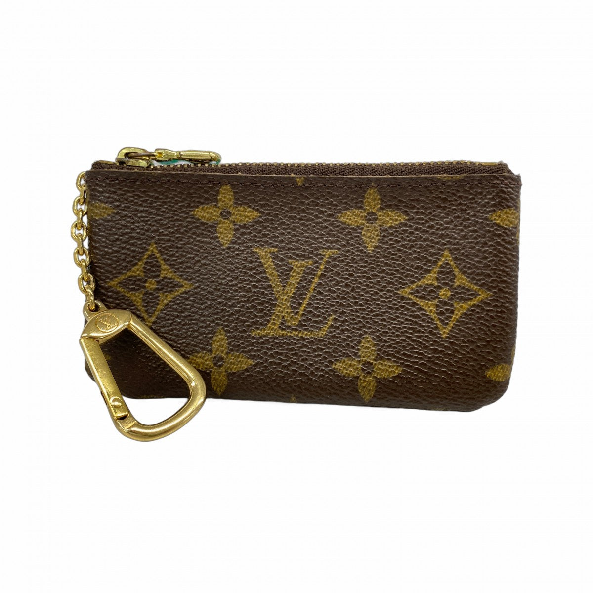 LOUIS VUITTON ルイヴィトン ポシェットクレ ケース ブラウン カードキーケース ポシェット・クレ モノグラム｜ルイ・ヴィトン