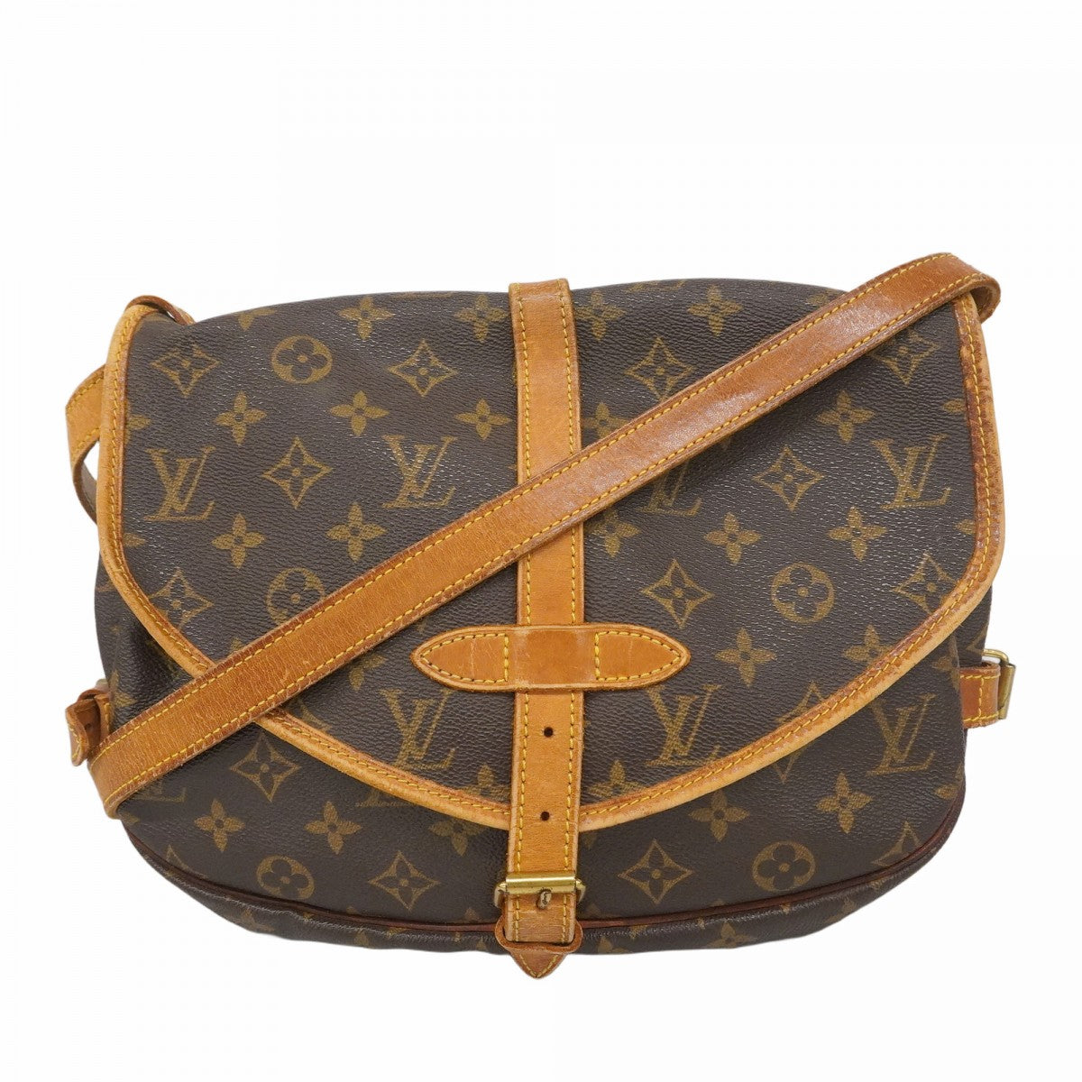 希少！【ルイヴィトン】ソミュール　30 即購入OK! 5md4149】ルイヴィトン ショルダーバッグ モノグラム ソミュール