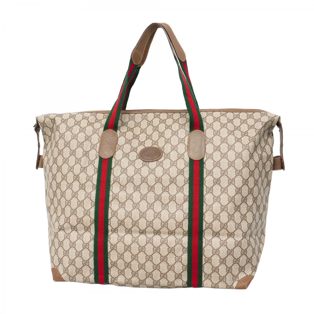 5md4165】グッチ ボストンバッグ GGスプリーム/シェリーライン