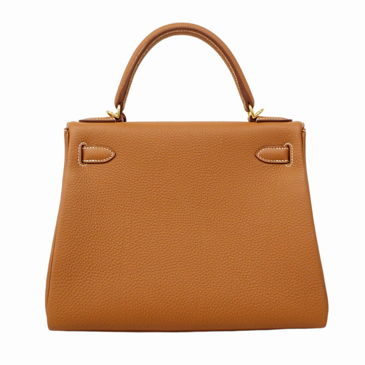 ★SALE【5md4918-g-h】エルメス ハンドバッグ ケリー28 トゴ ゴールド ゴールド金具 K刻印 2wayバッグ【中古】レディース
