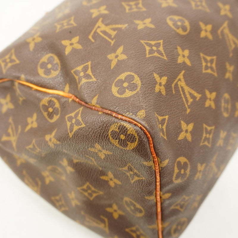 【5md5257】ルイヴィトン ハンドバッグ モノグラム スピーディ35 M41107 ブラウン ゴールド金具【中古】レディース