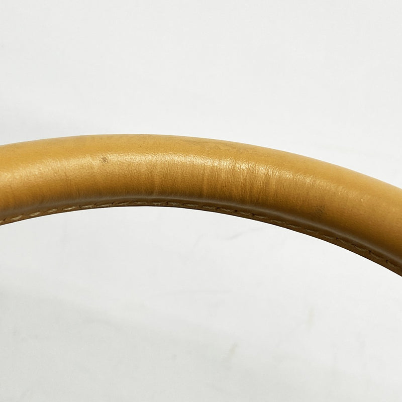 【5md5317】セリーヌ ボストンバッグ マカダム PVC ブラウン ゴールド金具【中古】メンズ レディース ユニセックス