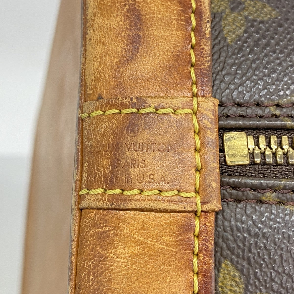 【5md5319】ルイヴィトン ハンドバッグ モノグラム アルマ M51130 ブラウン【中古】レディース
