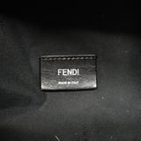 【5md5324】フェンディ ボディバッグ ズッカ ナイロンキャンバス ブラック シルバー金具【中古】レディース