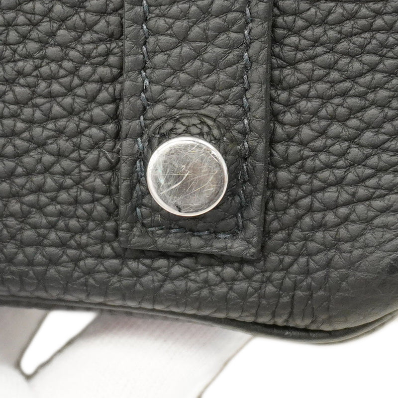 【5me5553-e-g】エルメス ハンドバッグ バーキン25 トゴ ブラック シルバー金具 U刻印【中古】レディース