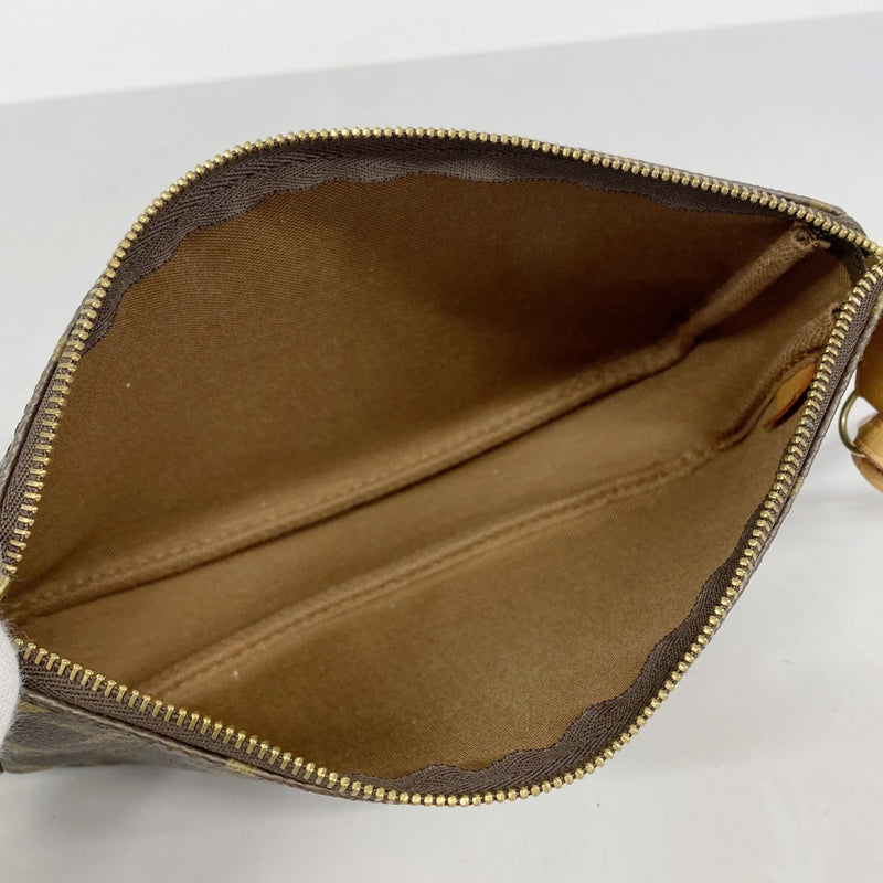 【5me5675】ルイヴィトン ポーチ モノグラム ポシェットアクセソワール M51980 ブラウン【中古】レディース