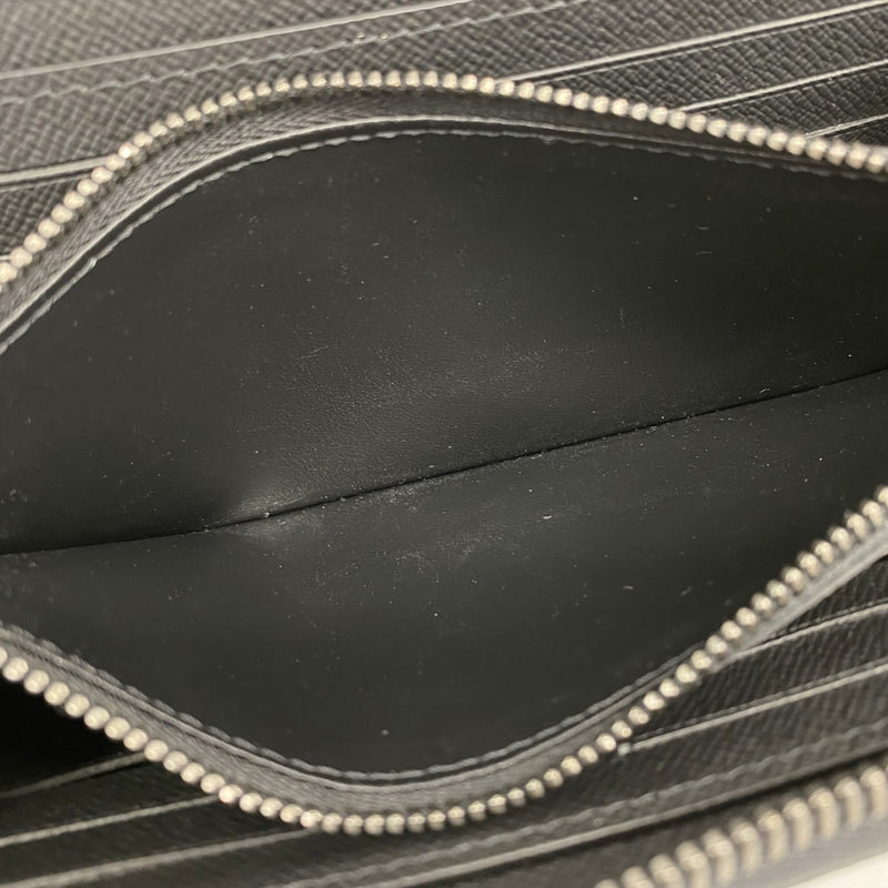 【5me5677】ルイヴィトン 長財布 モノグラム・エクリプス ジッピーウォレットホリゾンタル M11611 ブラック【中古】メンズ