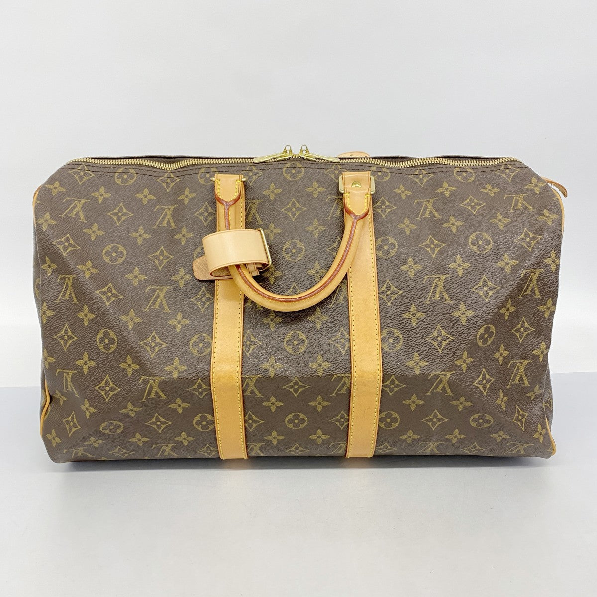 【5me5678】ルイヴィトン ボストンバッグ モノグラム キーポル45 M41428 ブラウン【中古】メンズ レディース ユニセックス