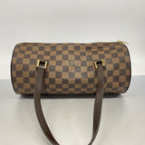 【5me5679】ルイヴィトン ハンドバッグ ダミエ パピヨン30 N51303 エベヌ【中古】レディース