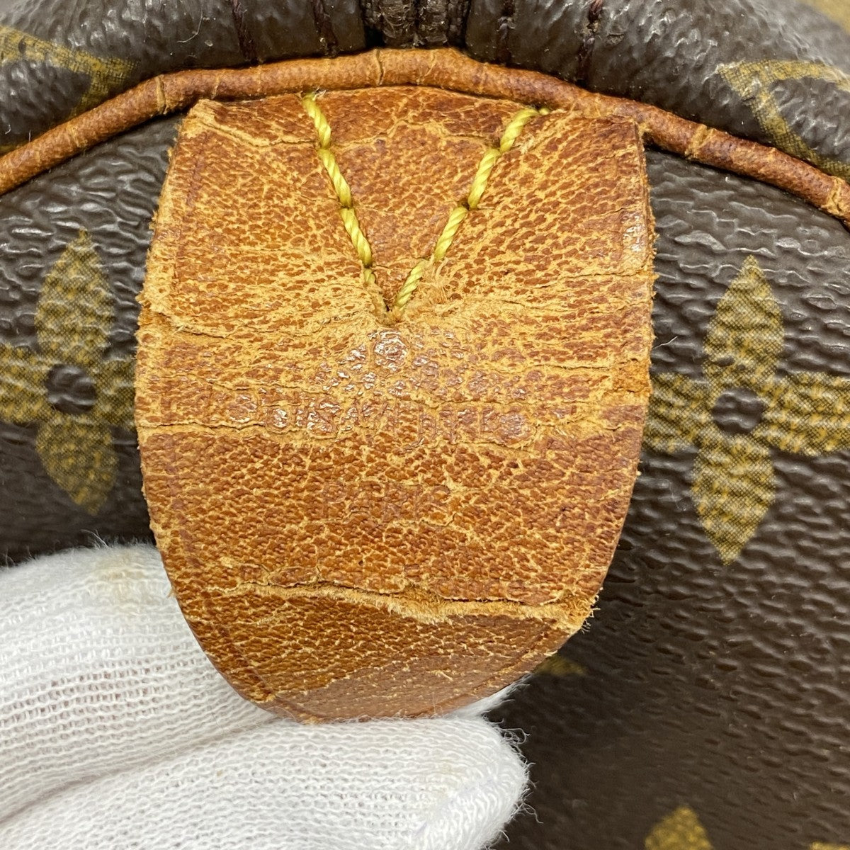 【5me5683】ルイヴィトン ハンドバッグ モノグラム スピーディ40 M41106 ブラウン【中古】レディース