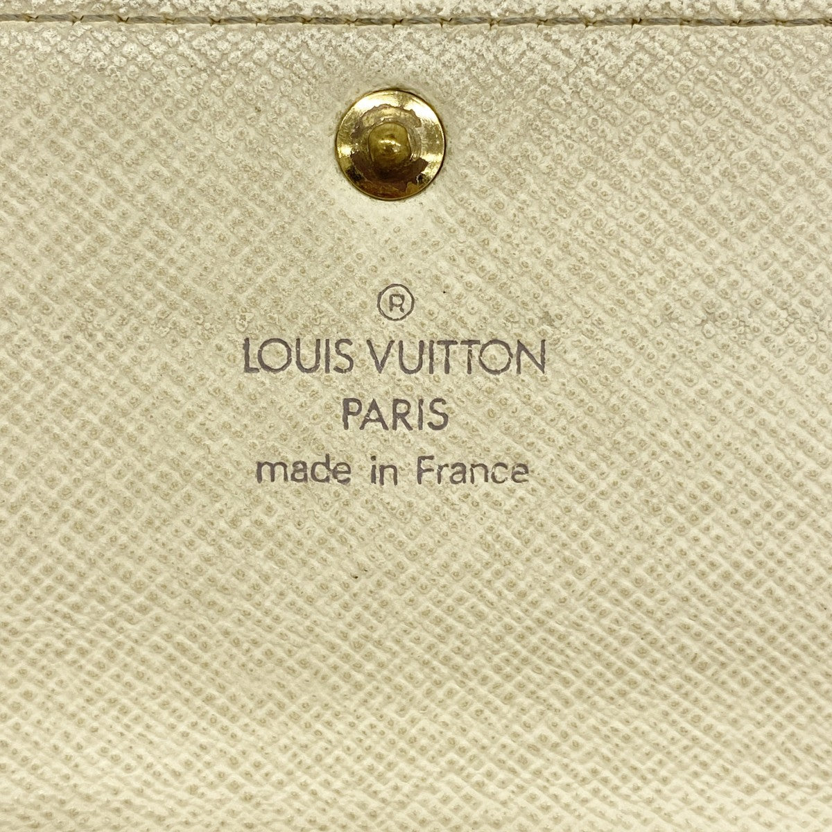 【5me5685】ルイヴィトン 長財布 ダミエ・アズール ポルトフォイユサラ N61735 ホワイト【中古】レディース