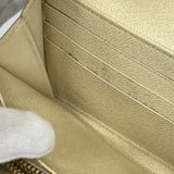 【5me5685】ルイヴィトン 長財布 ダミエ・アズール ポルトフォイユサラ N61735 ホワイト【中古】レディース