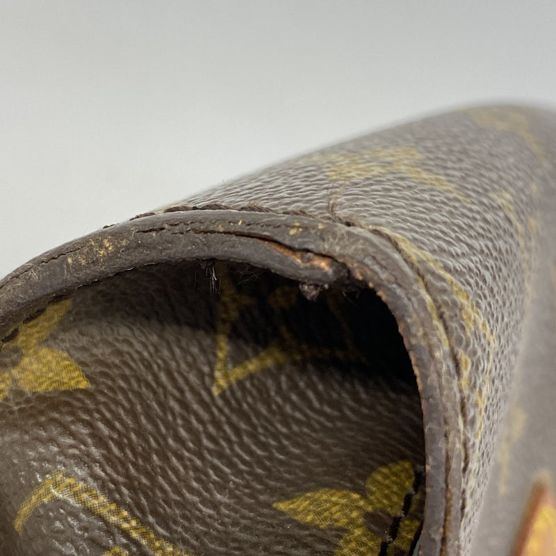 【5me5687】ルイヴィトン ショルダーバッグ モノグラム ミニサンクルー M51244 ブラウン【中古】レディース