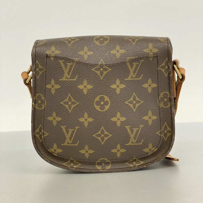 【5me5687】ルイヴィトン ショルダーバッグ モノグラム ミニサンクルー M51244 ブラウン【中古】レディース