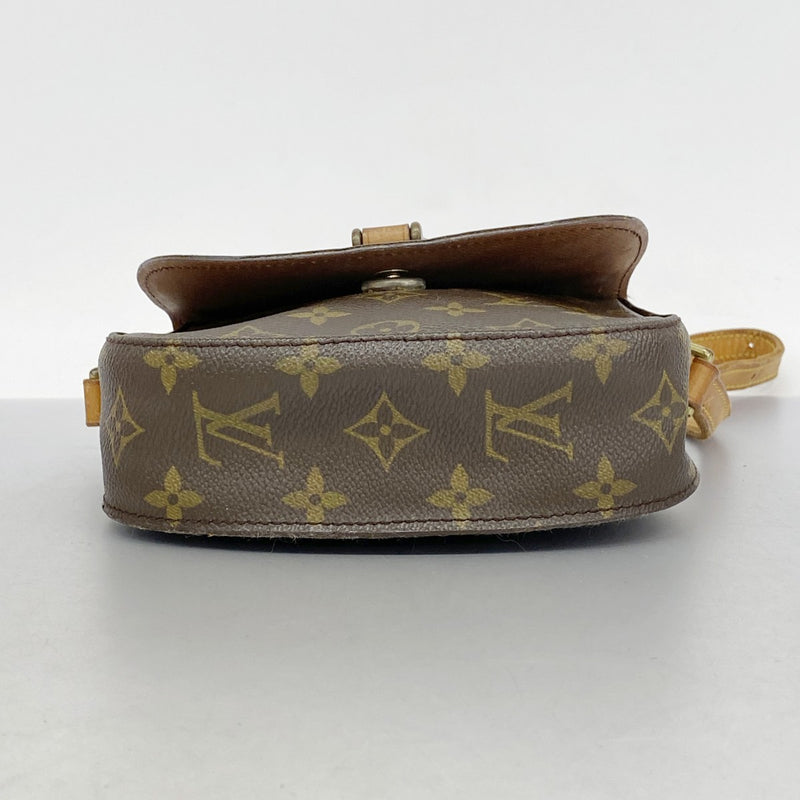 【5me5687】ルイヴィトン ショルダーバッグ モノグラム ミニサンクルー M51244 ブラウン【中古】レディース