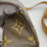 【5me5687】ルイヴィトン ショルダーバッグ モノグラム ミニサンクルー M51244 ブラウン【中古】レディース