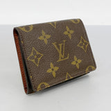 【5me5701】ルイヴィトン 名刺入れ モノグラム アンヴェロップカルトドゥヴィジット M62920 ブラウン【中古】メンズ レディース ユニセックス