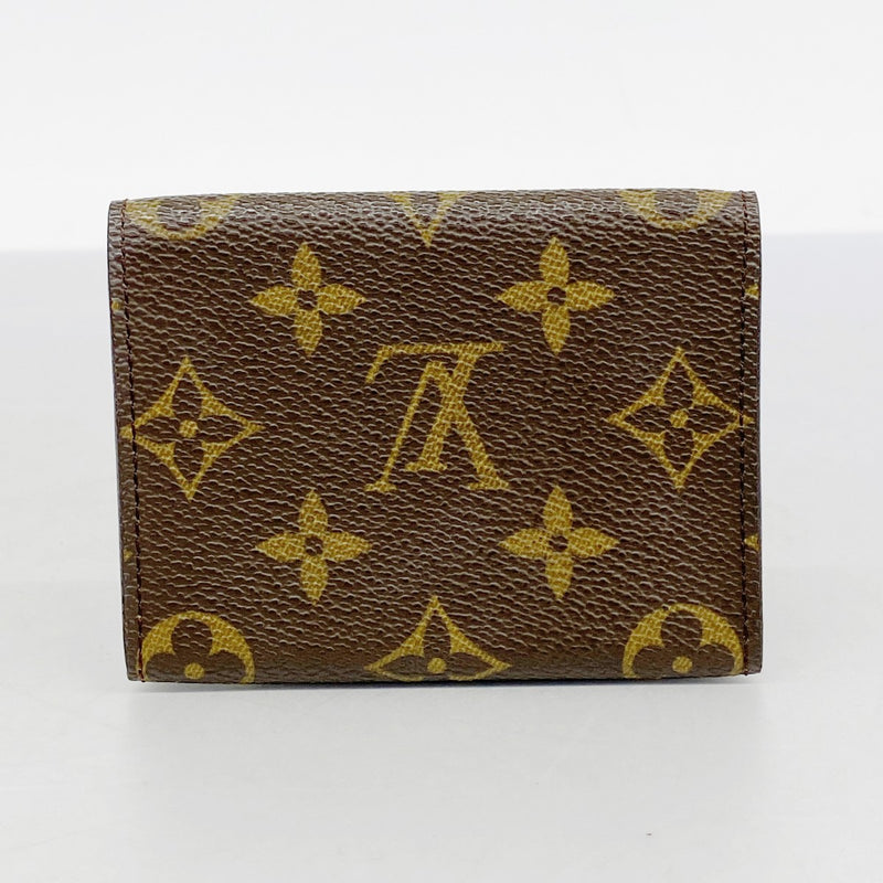 【5me5701】ルイヴィトン 名刺入れ モノグラム アンヴェロップカルトドゥヴィジット M62920 ブラウン【中古】メンズ レディース ユニセックス