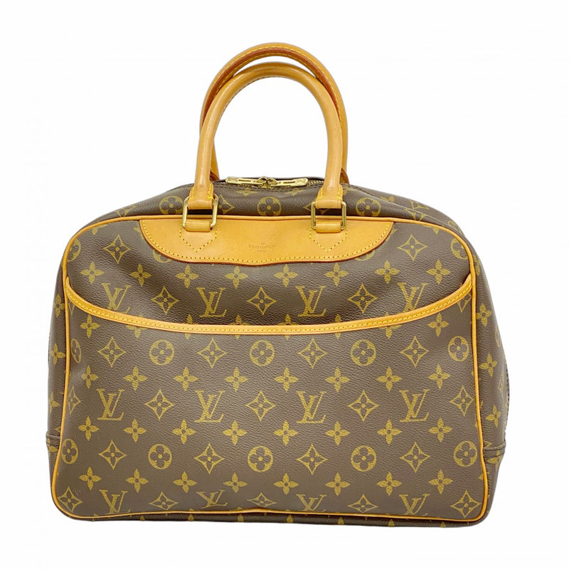 【5me5707】ルイヴィトン ハンドバッグ モノグラム ドーヴィル M47270 ブラウン【中古】レディース