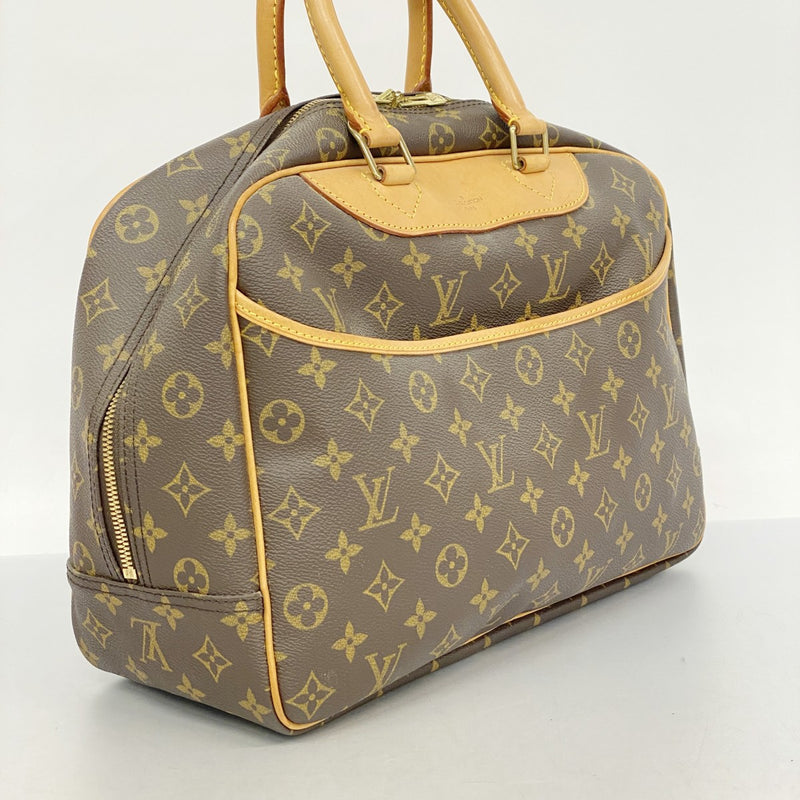 【5me5707】ルイヴィトン ハンドバッグ モノグラム ドーヴィル M47270 ブラウン【中古】レディース